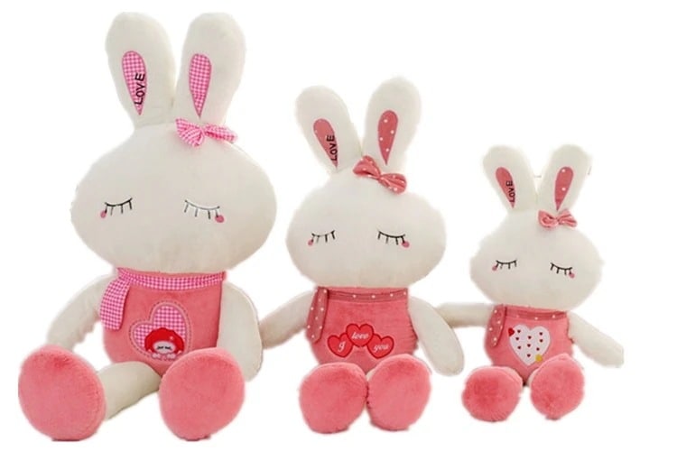 ウサギぬいぐるみ　特大兎　120センチ　5種類