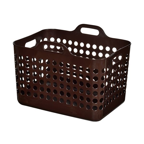 （まとめ） ヒマラヤ化学ポピンズバスケット 角型 M ブラウン NO1571BR 1個 [x2セット] 5,121円