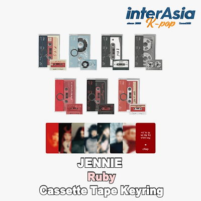 【新品未開封】BLACKPINK ジェニ Ruby キーリング 　4点セット 新品 未開封】ジェニ jennie ruby フィギュア キーチェーン