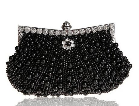 パーティバッグレディースバッグ結婚式フォーマルクラッチバッグシャンパン/ブラック/ホワイト