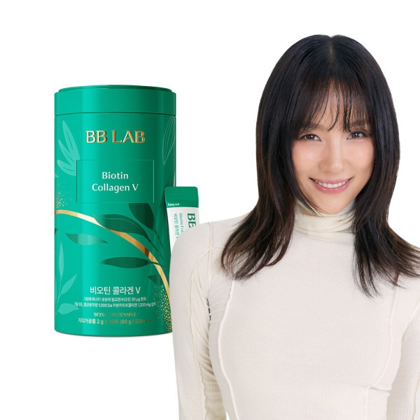 ビビラップ ビオチンコラーゲンV1通（1ヵ月分）_イ·ヒョリコラーゲン SF3X-7 インテンシブ 低分子1200mg