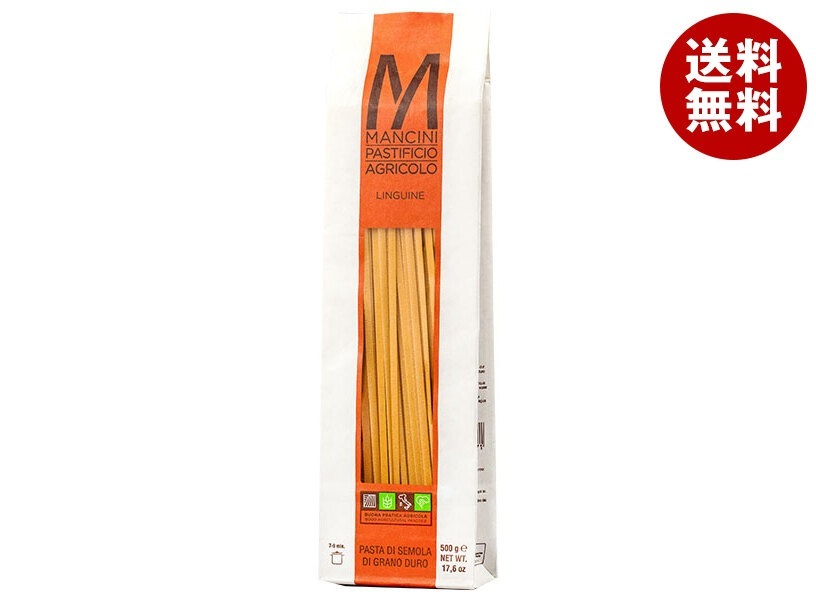 モンテ物産 マンチーニ リングイネ 500g×12袋入×(2ケース)