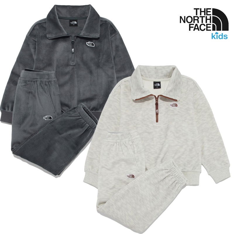 2点一括 NM5MR61 KS BUMPY SWEAT SET 25FW 新作 160大人もOK トレーナー ジョガーパンツ 秋冬キッズ服 デイリー用 通学 韓国コーデ コーデ提案 ソックス パーカー