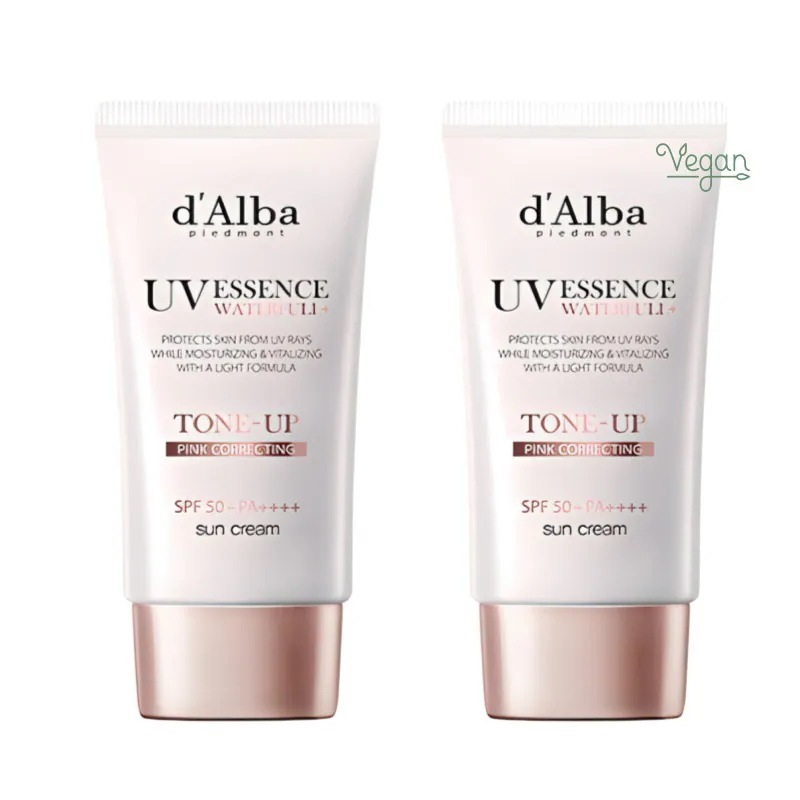 トーンアップ UVエッセンス サンクリーム - SPF50+/PA++++ /ピンク 50ml x 2