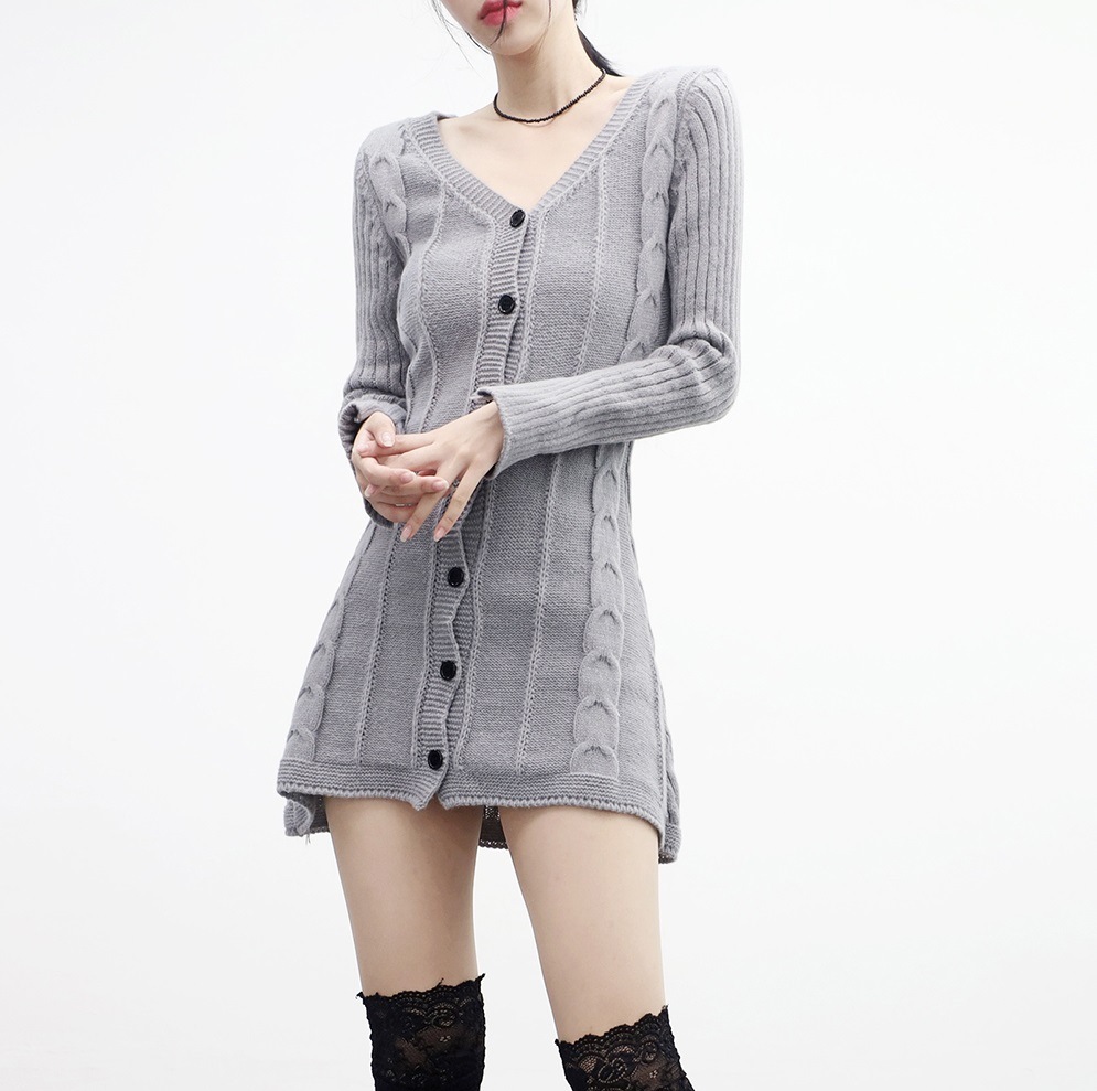 Lanpy cable knit dress 3色 女性服 肝節期 新商品 韓国人気 韓国ファッション