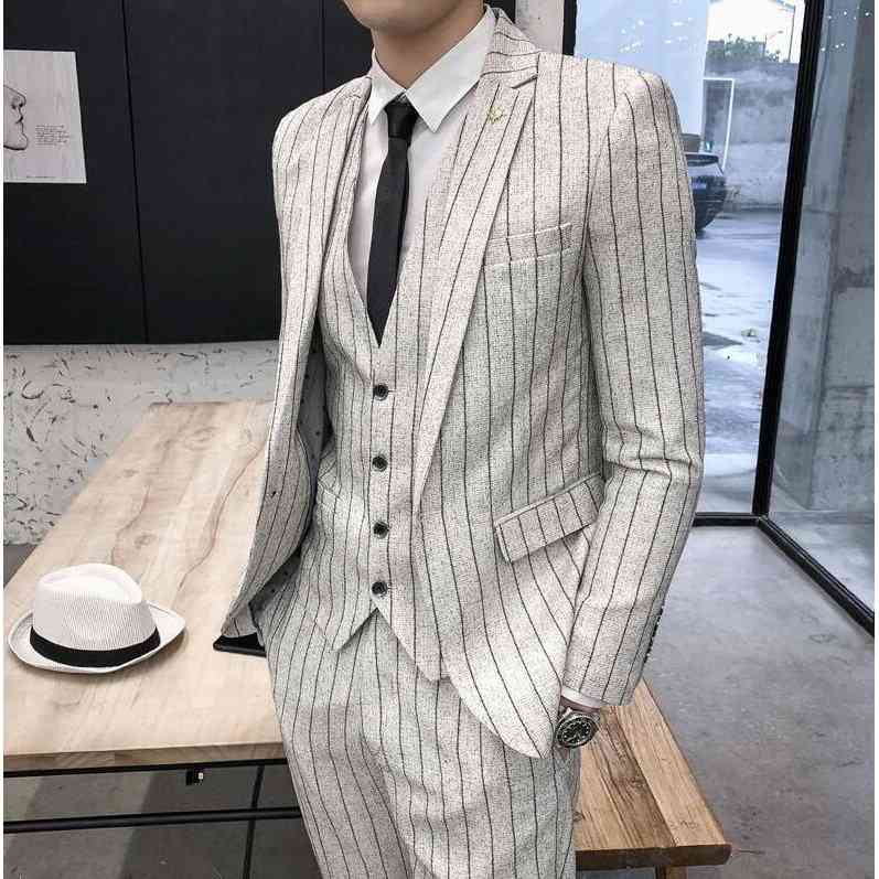 ビジネス 紳士服 二次会 ストライプ 紳士服 入学式 入社 就職活動 通勤 卒業式 フォーマルスーツセット