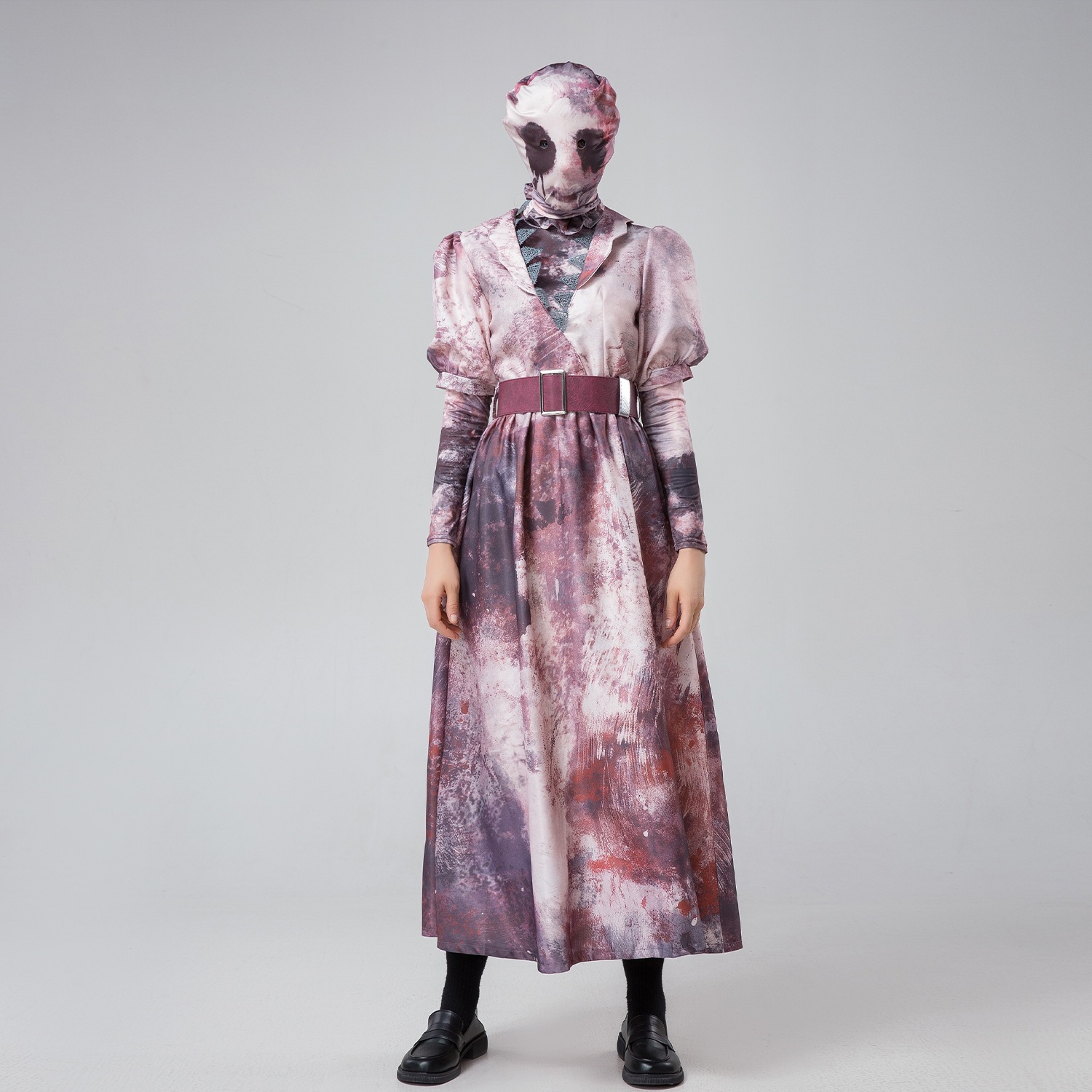 ハロウィーンショー衣装夜明け殺機cos服サイレント静嶺服肉屋鬼npc服コスプレ恐怖服