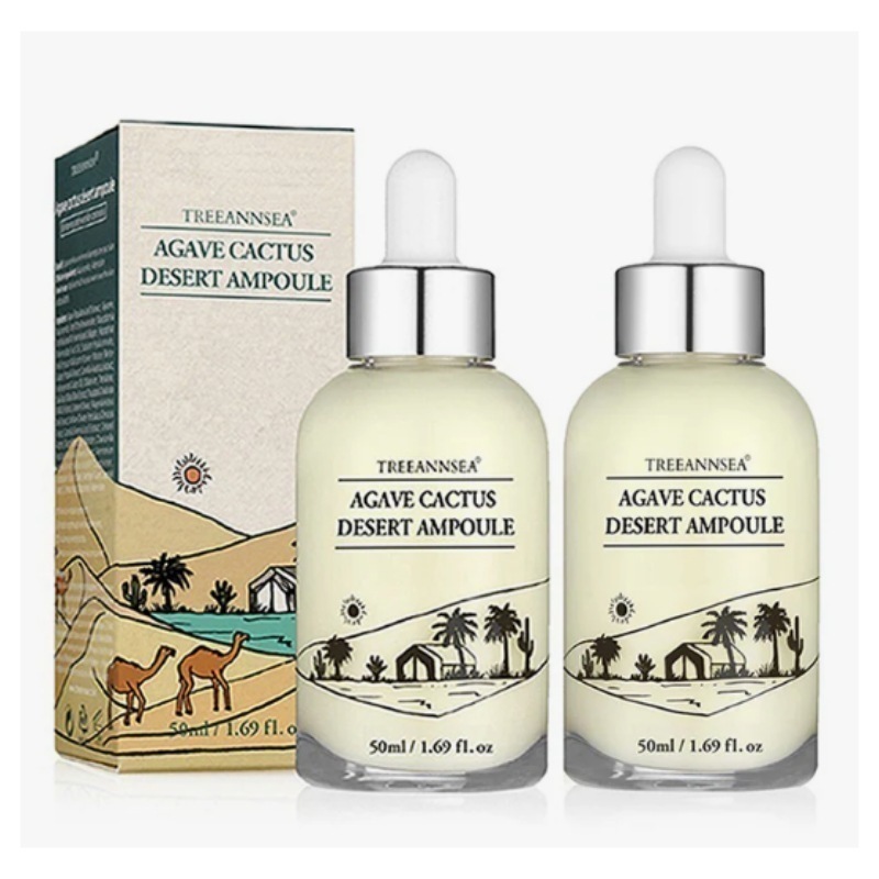 [1+1]トリエンシーアガベサボテン砂漠アンプル50ml 2個