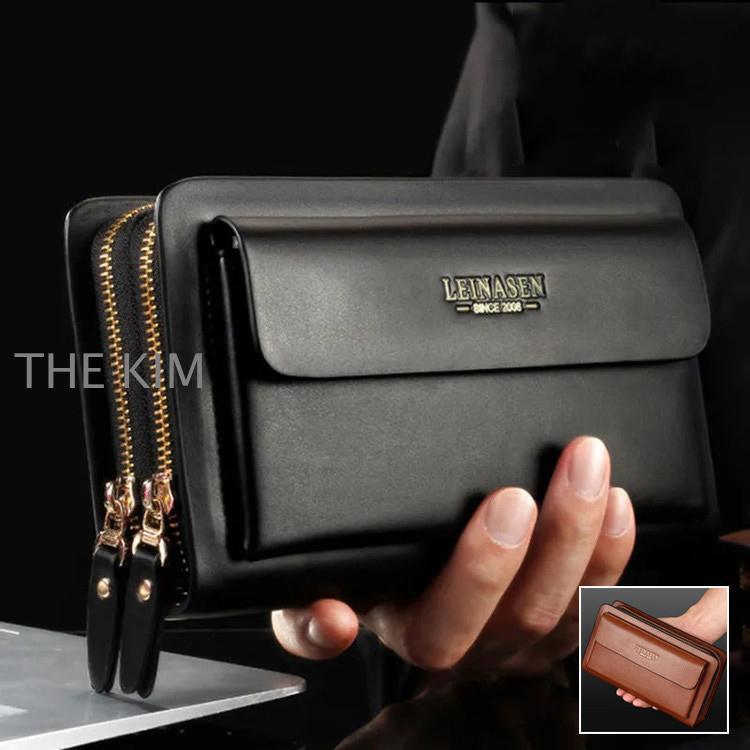 セカンドバッグ　メンズ　本革　財布　クラッチバッグ メンズ バッグ 鞄 長財布 さいふ　レザー　多機能 大容量　ビジネス　カジュアル　通勤