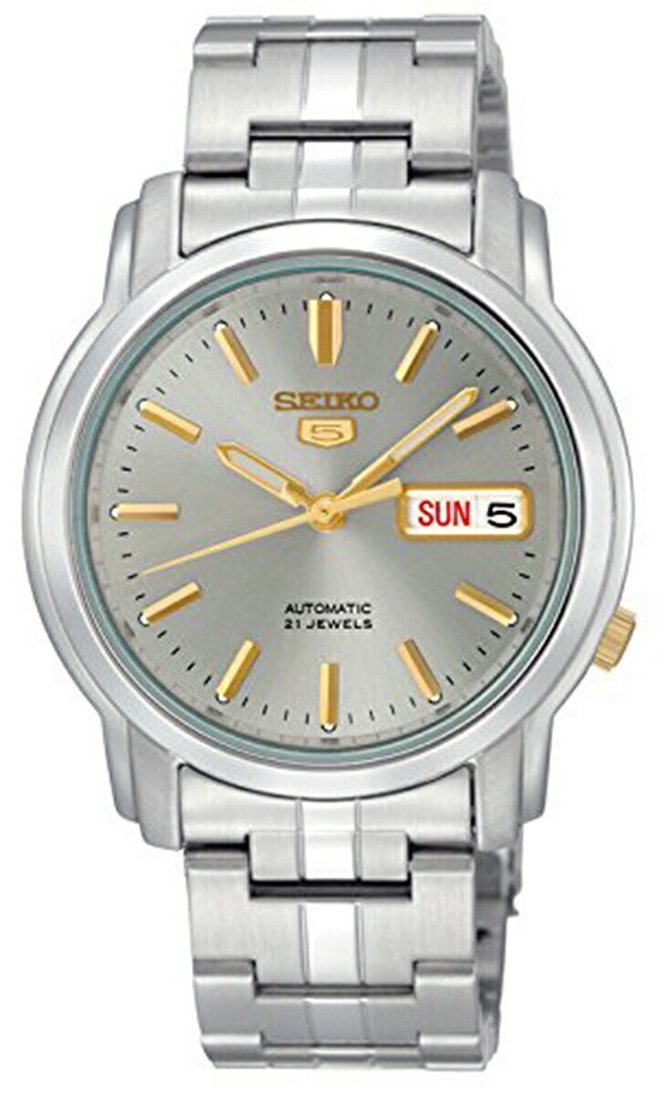 [10年保証] [セイコーインポート] SEIKO 5 SNKK67K1 　セイコー ファイブ メタルベルト 自動巻き