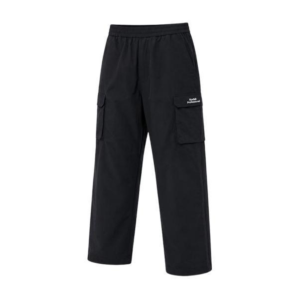 男女共用ポケットカーゴストリングフィット調整パンツFM1K5123EWPH1 BLK_P425964788
