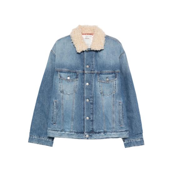 ACNE STUDIOS Men Denim Jackets C90212 MIDBL BLUE