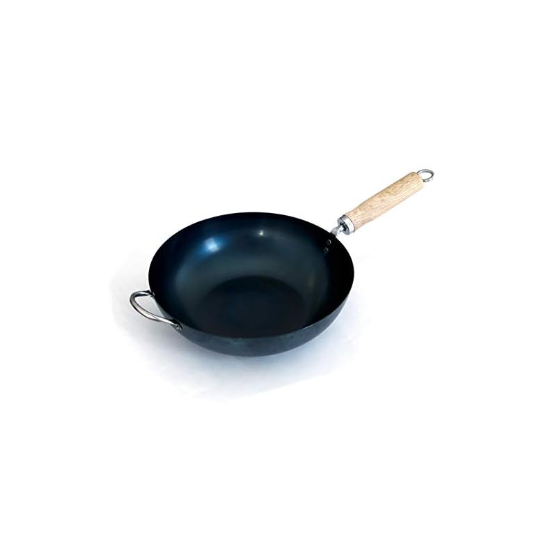 【3日以内発送】京都活具(Kyoto Katsugu) 中華鍋 鉄製炒め鍋 30cm 日本製