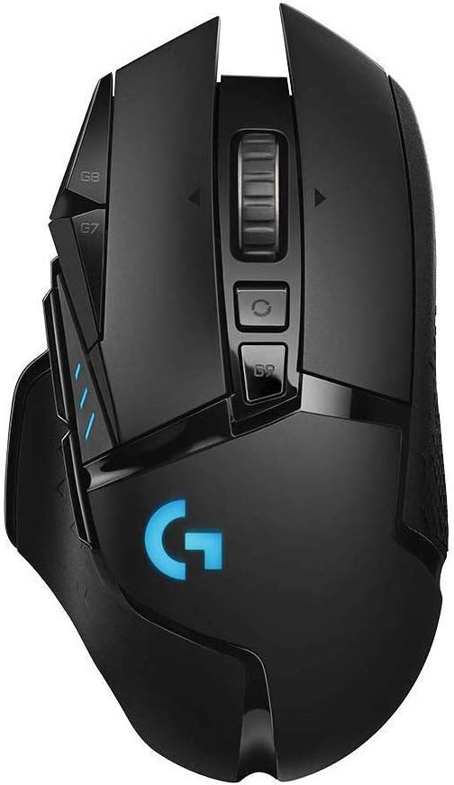 Logicool G ゲーミングマウス G502WL Lightspeed ワイヤレスゲーミングマウス HERO 25Kセンサー搭載 LightSync RGB 11個のプログラム可能なボタン