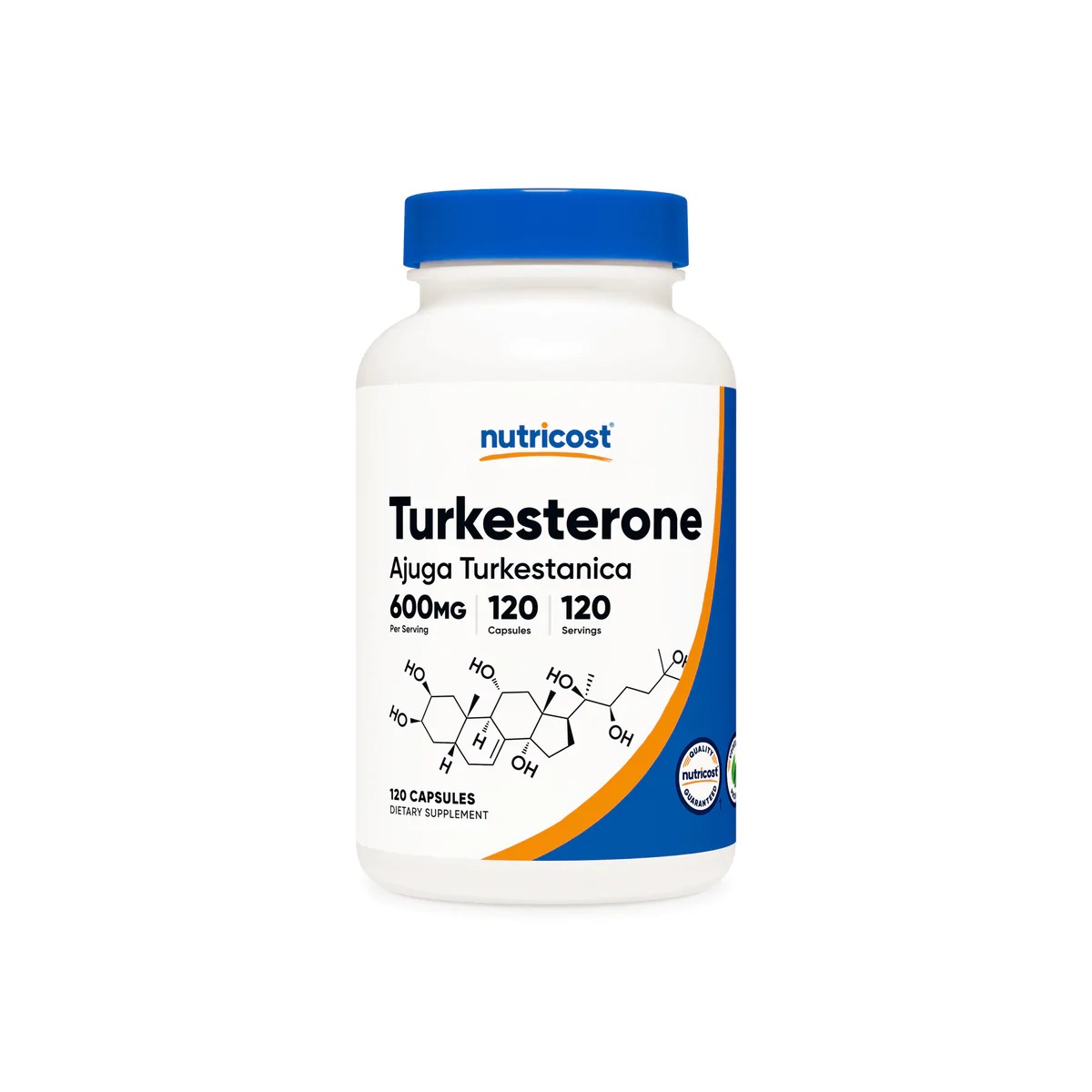 [USA] Nutricost ニュートリコスト Turkesterone Capsules 300 MG x 2 カプセル 120錠