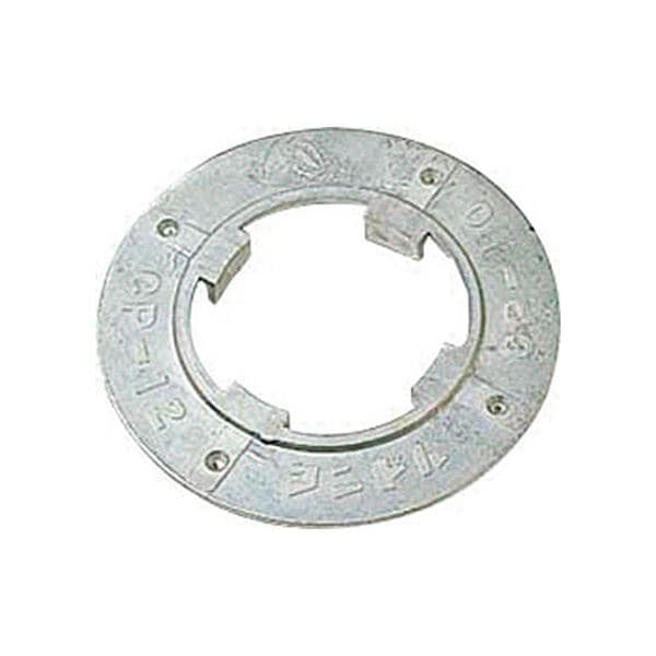 （まとめ）山崎産業 (ポリシャー用備品)プレート12インチ E-14-12 1個(×3セット)