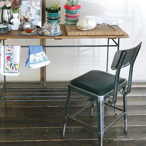 椅子 ダイニングチェア ダイニングチェアー おしゃれ 北欧 レトロ アンティーク スチール ダルトン dulton