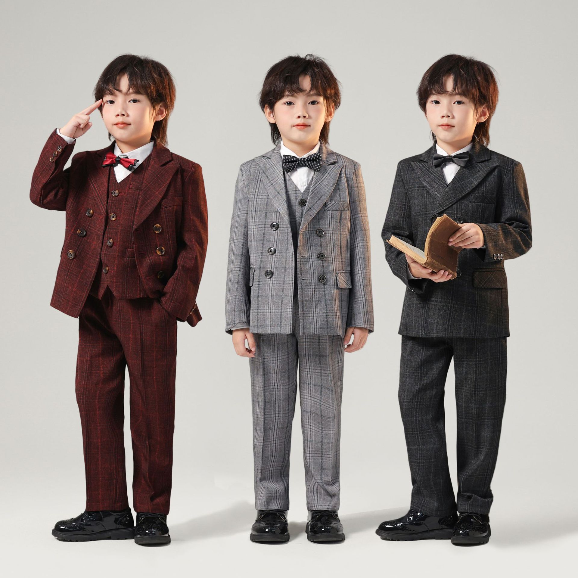 スーツ 男の子 入学式 卒業式 セットアップ 130 140 150 160 170 小学生 キッズ ジュニア 七五三 入園式 発表会 結婚式 誕生日 大きいサイズ