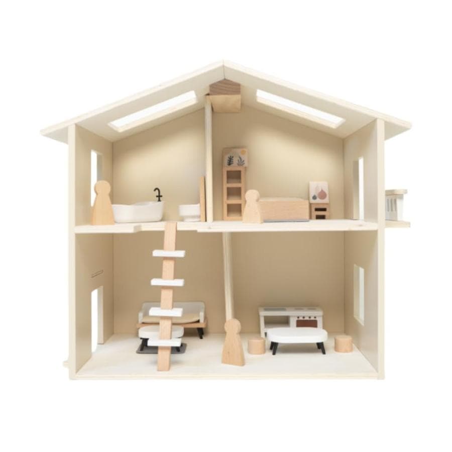 子供用ままごとおもちゃ木製シミュレーションヴィラドールハウスシンプルプリンセスドールハウス王子おもちゃセット