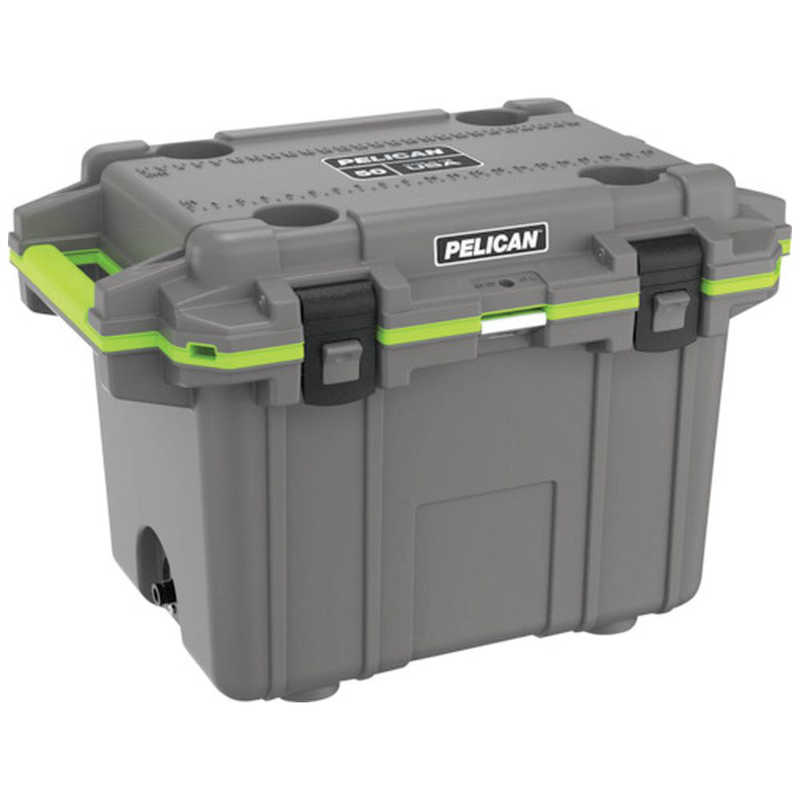 ペリカン PELICAN 50QT エリートクーラー ダークグレーXグリーン 50Q-1-DKGRYEGRN