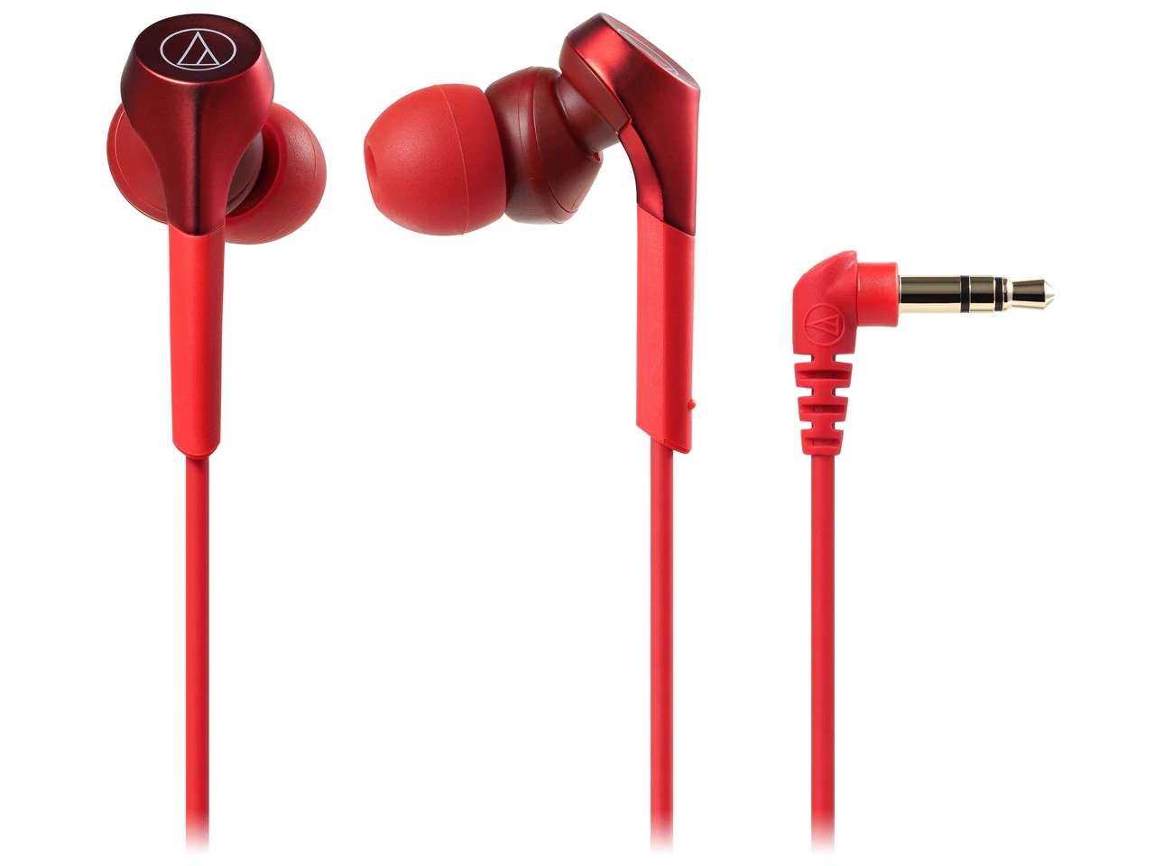 SOLID BASS ATH-CKS550X RD [レッド] イヤホン