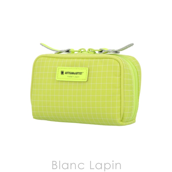 アルティザン＆アーティスト ARTISAN＆ARTIST ミニマム・マルチユースポーチ 6WP-SB636 サブトラクション #イエロー コスメポーチ/バッグ [162705]