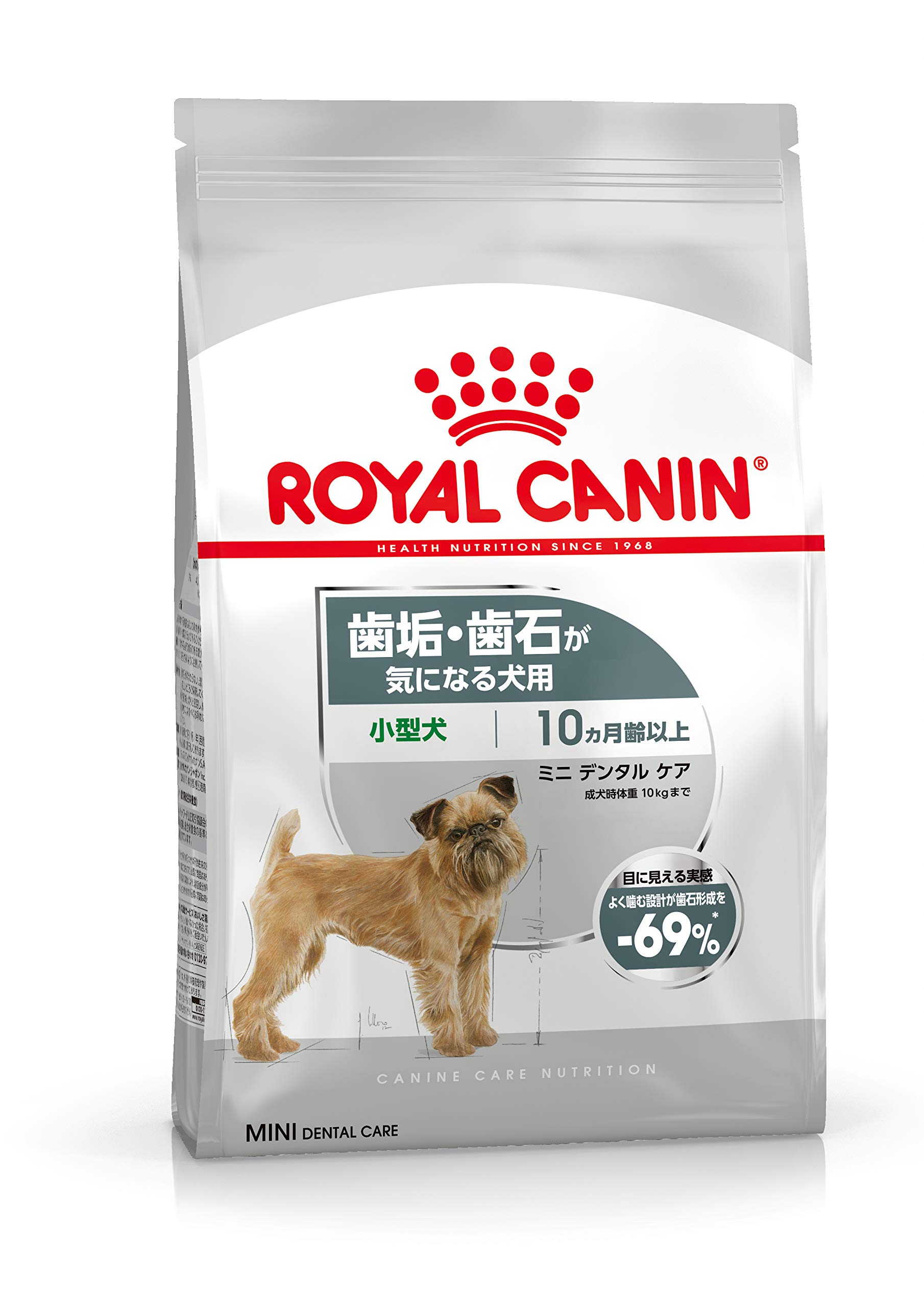 全国送料無料 ロイヤルカナン CCN ミニデンタル ケア 2kg（歯垢・歯石が気になる犬用 小型犬専用 成犬高齢犬用）