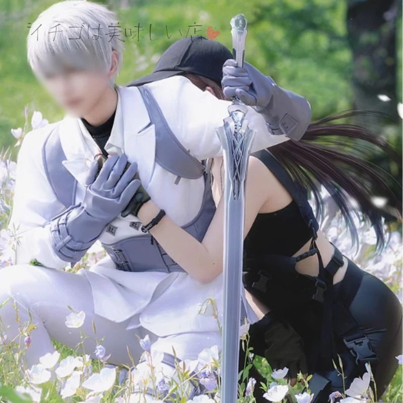 恋と深空 ホムラ「深空狩人」コスプレ衣装 ウィッグ・靴付き cosplay 用 ハロウィン演出服・変装適