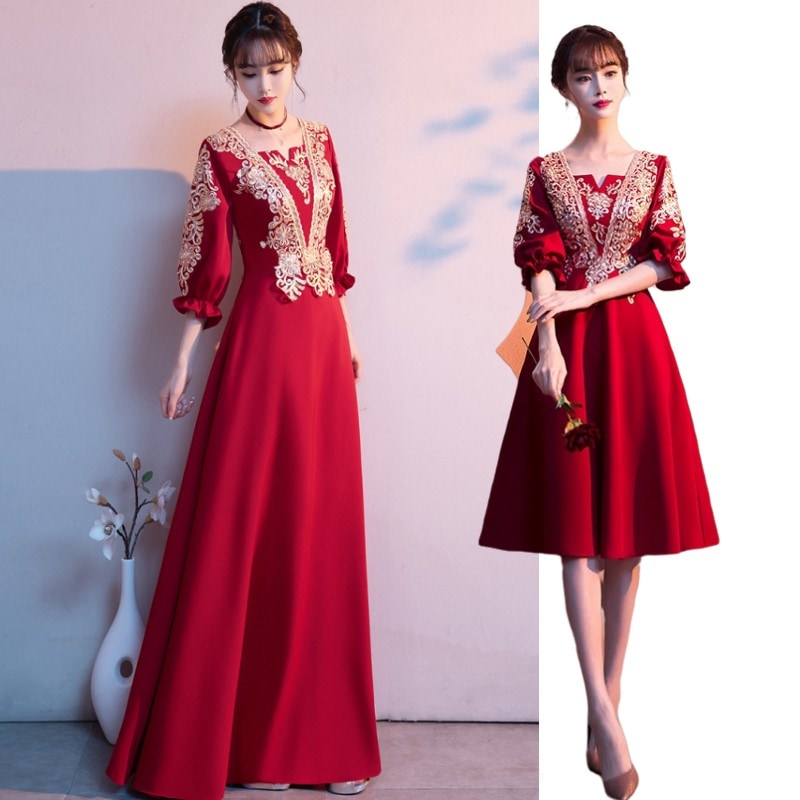 カラードレス ウェディングドレス二次会花嫁 ワンピース 花嫁ドレス前撮り後撮り海外挙式ビーチフォトロングドレスきれいめ おしゃれ