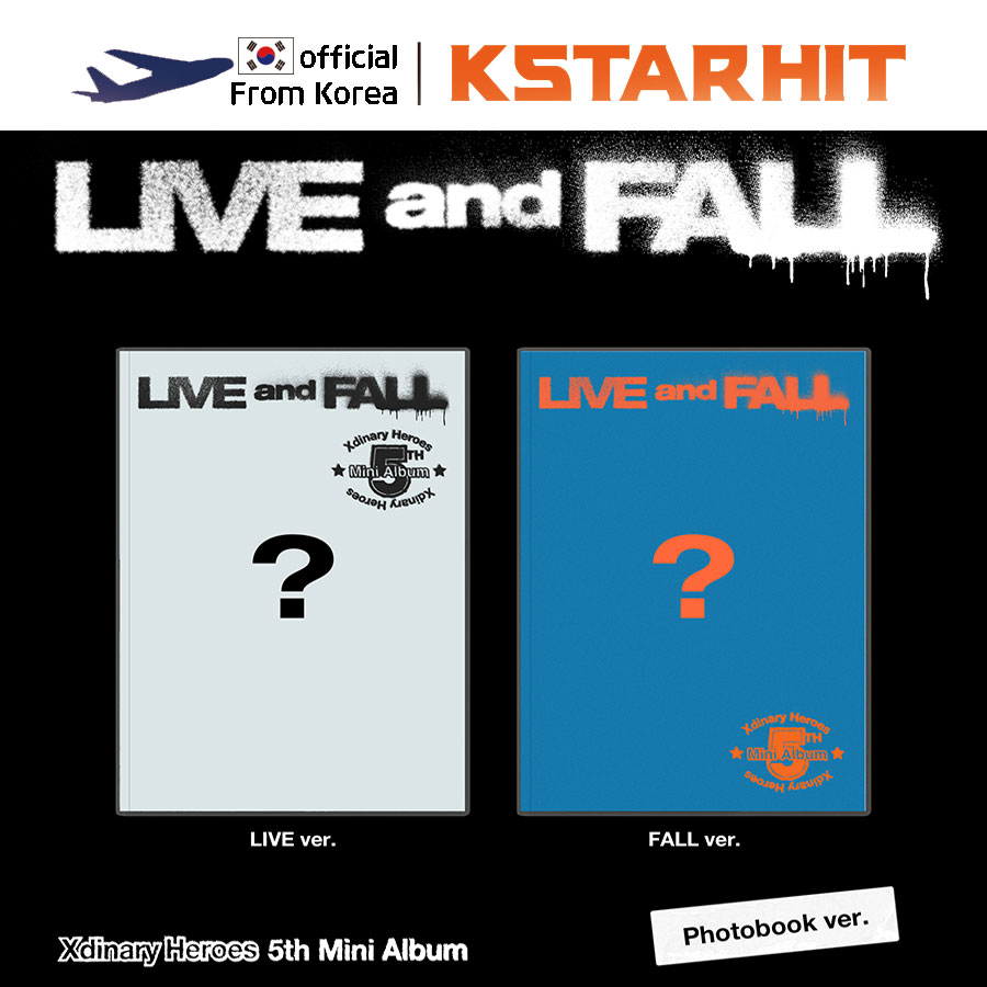(+JYP SHOP 特典/ Standard/2種セット) Xdinary-Heroes - LIVE and FALL (5thミニアルバム) 5,083円