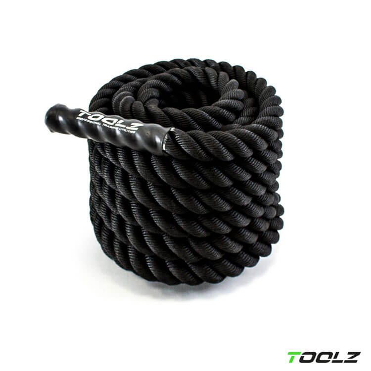 トップスピン(TOPSPIN) ／ツールズ(TOOLZ) バトルロープ Battle Rope 体幹強化 LS3676 トレーニング (19y12m)