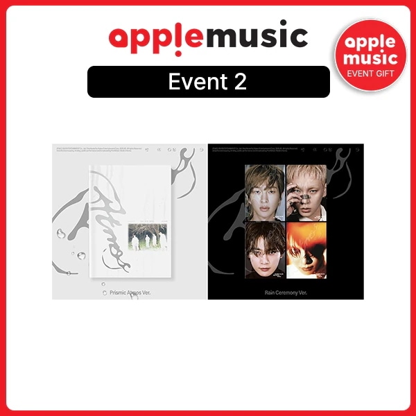 [EVENT 2 専用][APPLE MUSIC 特典付き][5種] SHINee - 6th Mini [Atmos] [RaIn Ceremony SET + PrIsmIc Atmos]