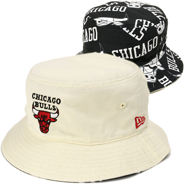 メール便 リバーシブル バケットハット リーグ シカゴ・ブルズ [14667765] BUCKET-01 メンズ・レディース 帽子 クロームホワイト/マルチ 正規取扱店