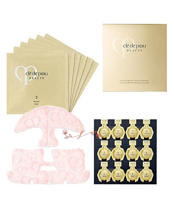 cle de peau (資生堂　cpb) コンサントレイリュミナトゥール（6セット入）／パックマスク　正規品