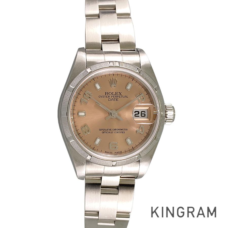 オイスター パーペチュアル デイト 79190 レディース 腕時計 ss【中古】 228,690円