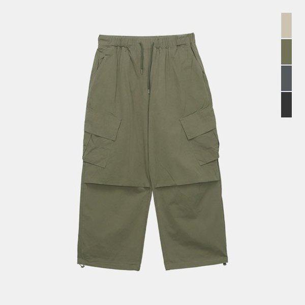 男性パラシュートカーゴパンツ ストリングバルーンパンツ SRAP018