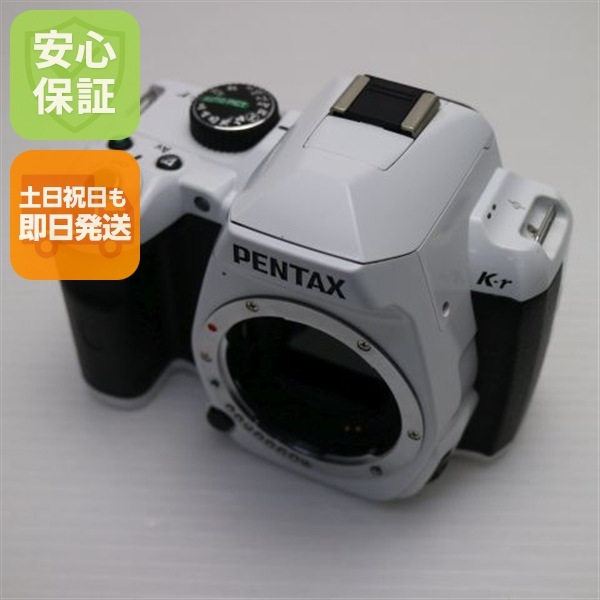 超美品 PENTAX K-r ホワイト×ブラック PENTAX デジタル一眼 207