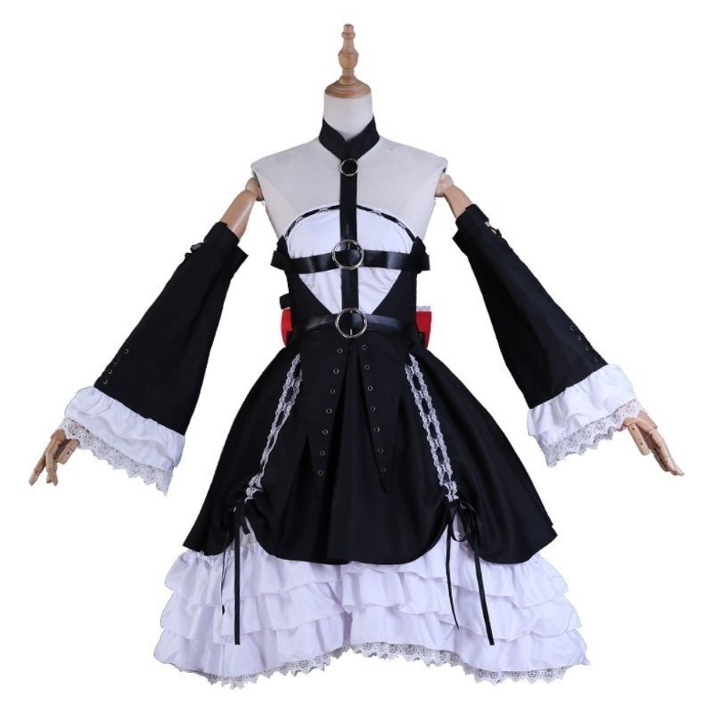 デッドオアアライブ マリーローズ コスチューム コスプレ衣装 人気ゲーム メンド服 可愛い ハロウィン 演出用 クリスマス 変装 仮装