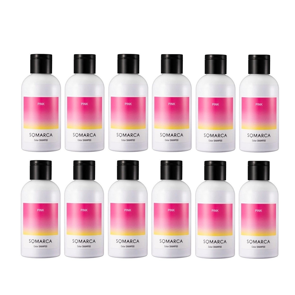 ホーユー ソマルカ カラーシャンプー ピンク 150ml ×12セット