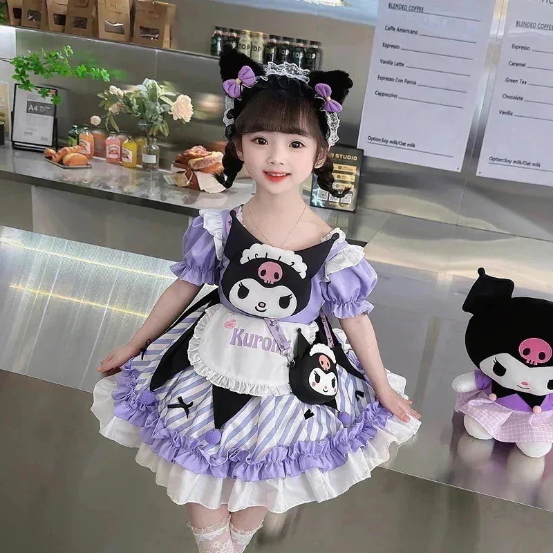 【2個買うと1個無料】女の赤ちゃん24ドレス外国人コスドレス漫画クロミロリータプリンセスドレスふくらみスカート
