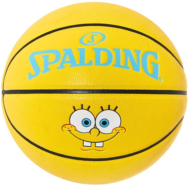 SPALDING スポルディング スポンジ・ボブ イエロー コンポジット SZ7 バスケットボール 競技ボール7号 77912J