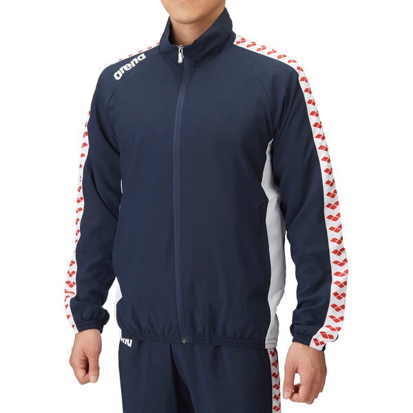 アリーナ 水泳 ジャケット ネイビー ASS4JKU003 NVWT M