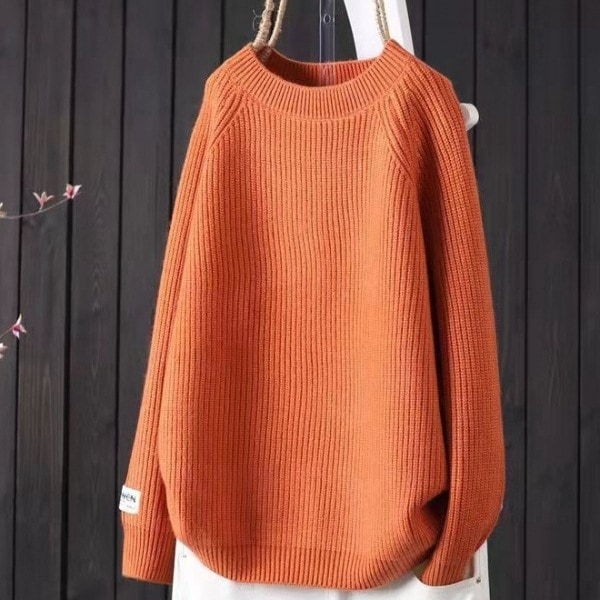 【2023秋冬新作】 体型をカバー デザ プルオーバー 組み合わせ自由 ニットセーター