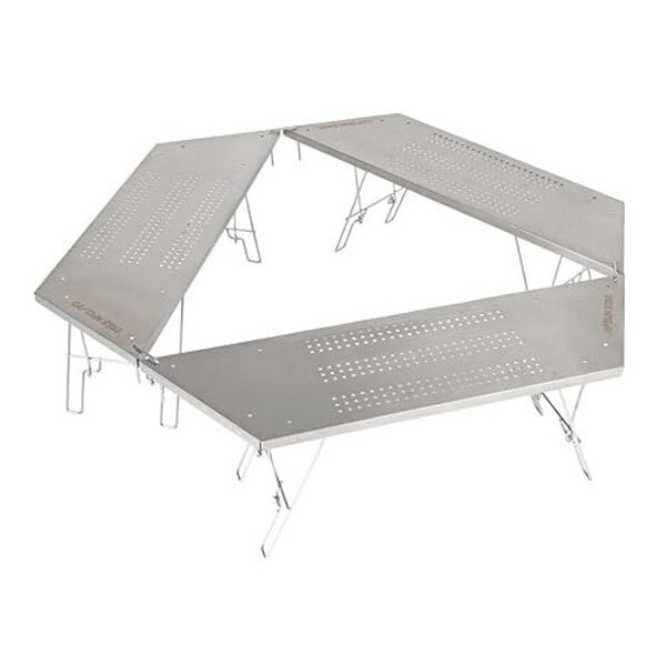 ステンレス 焚火ぐるりテーブル UC-599