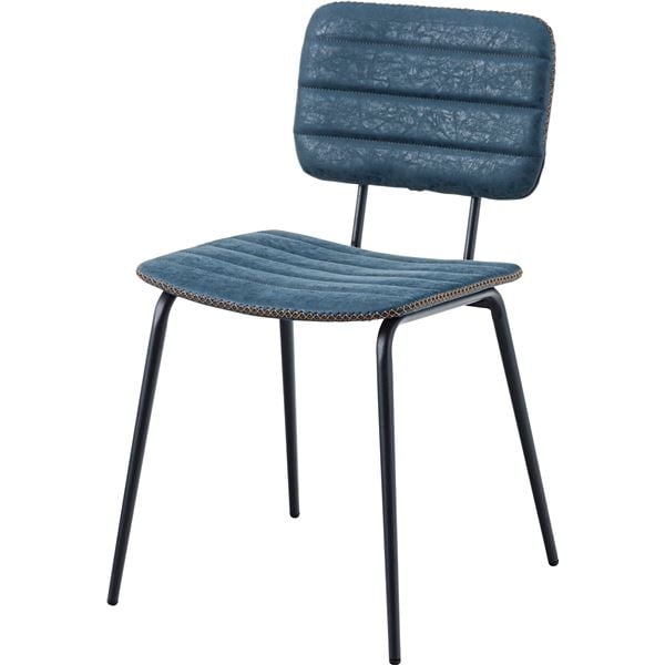 ダイニングチェア/椅子 ネイビー 約W45.5xD51xH78xSH46cm 完成品