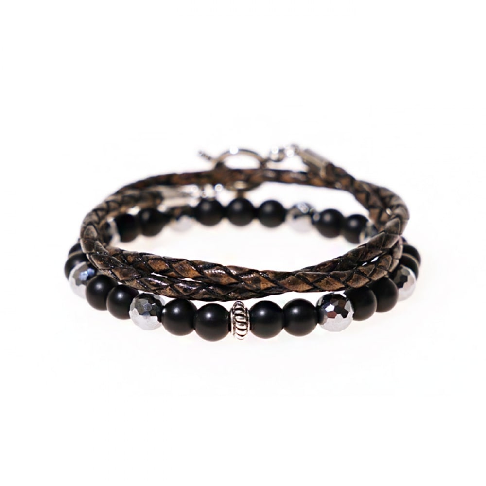 JBANS クラシックマットブラックカットテラ 470 リングバスリム 480DGF ブレスレットセット (C1901-SE084BK)