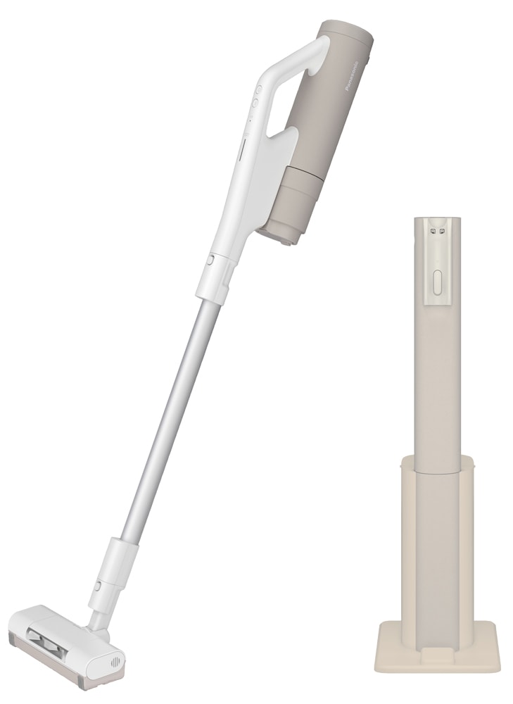 パナソニック MC-NX810KM-W クリーンドック式スティッククリーナー 充電式 パワーブラシ ホワイト MCNX810KMW