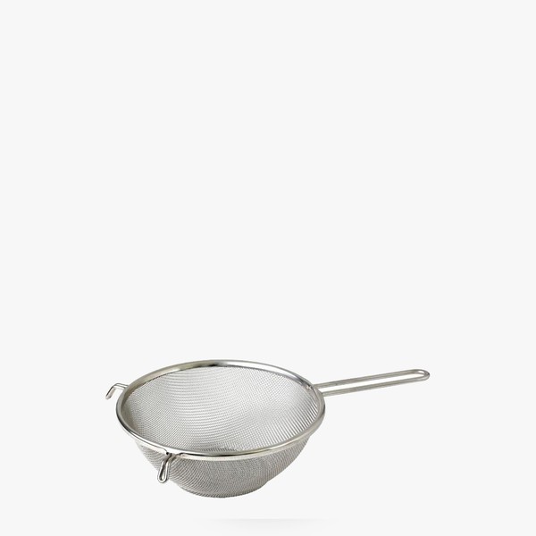 プレセンス ステンレス 取っ手付き ざる - 22cm