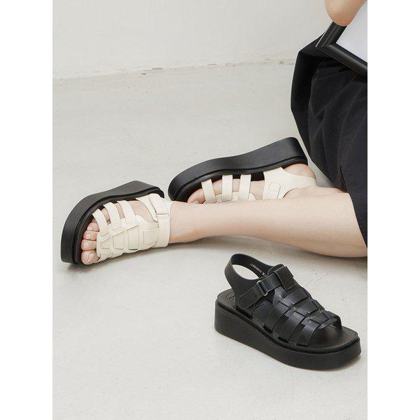 マッツ 女性 厚底 フィッシャーマン カジュアル サンダル 4.5cm LCWW98M526