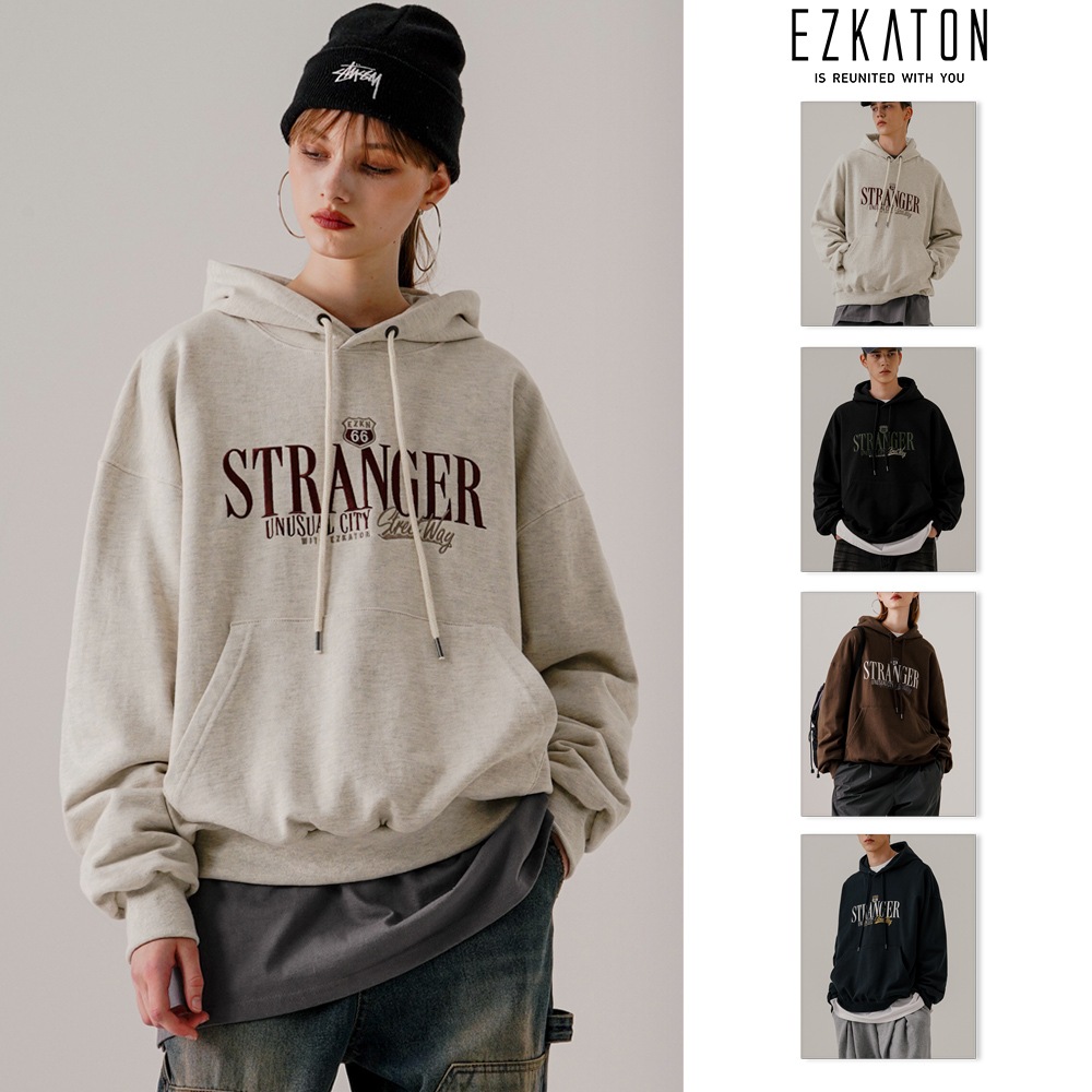[EZKATON] Streetway heavy cotton hoodie